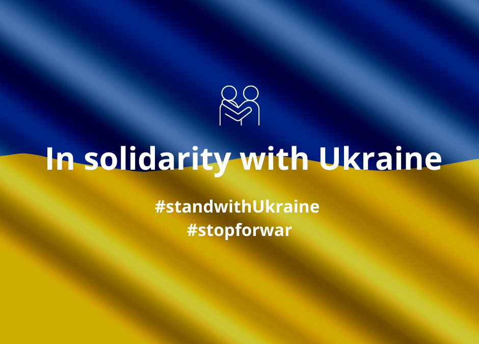 In solidarity with Ukraine!