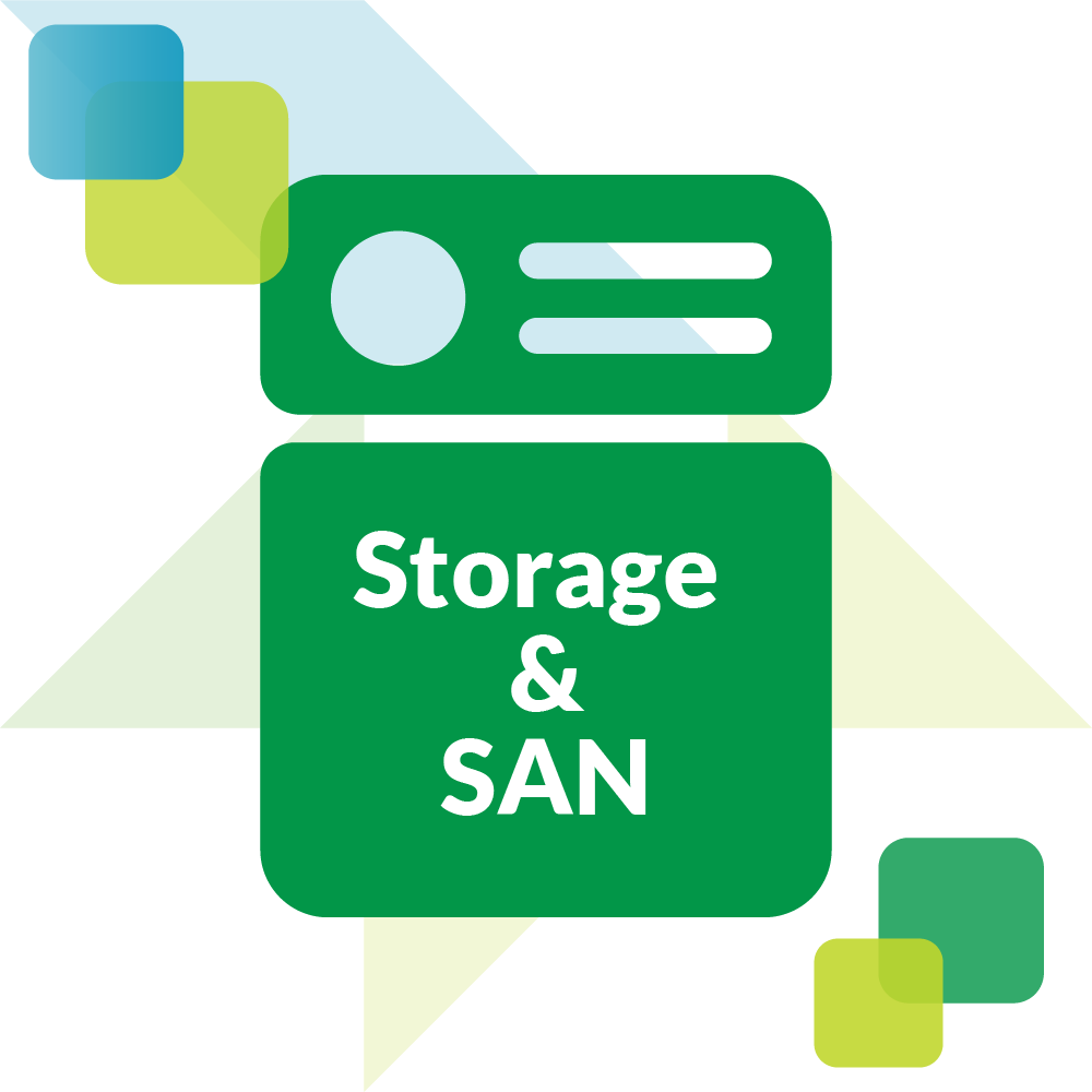 storage and san badge