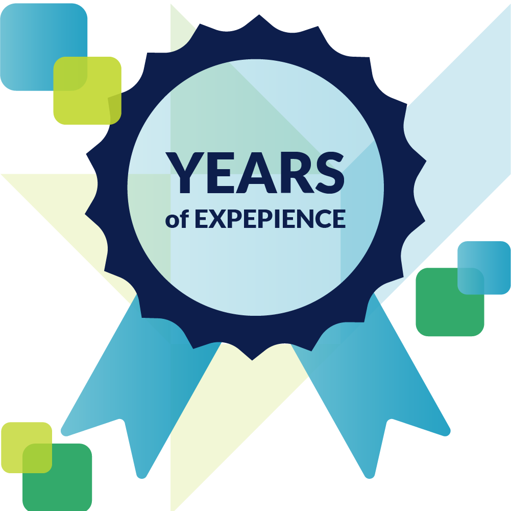 1001-1000-max a image of badge showing a badge and state 7 years of experience